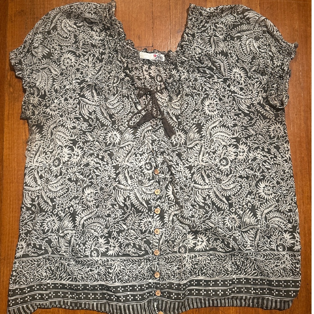 Joie Peasant Top